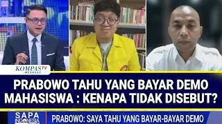 BAKOM RI and BEM UI on President Knowing Who Funds Protests, Students Demand He Names Them