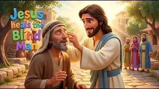 Jesus Heals the Blind Man | Animated Bible Story (John 9:1–41)
