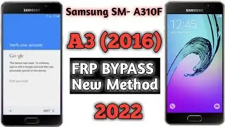 Samsung A310F (A3 2016) latest binry Android 7 FRP Google Account Bypass. No Talkback, new method