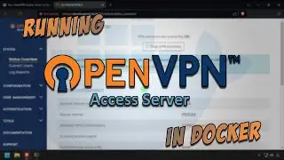 Run OpenVPN Access Server in Docker