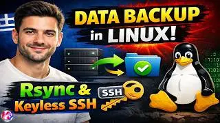 Data Backup in Linux through Rsync and Keyless SSH