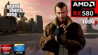 Grand Theft Auto IV | On AMD RX 580 + i7 4790 + 16GB RAM | Test 2025