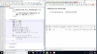Math and JavaScript:  Logical operators of AND && and OR ||