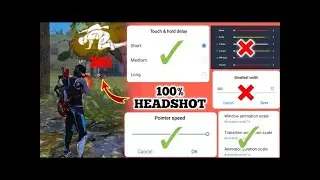 AUTO HEADSHOT || FREE FIRE HEADShOT SETTING || AUTO HEADSHOT SETTING FOR FREE FIRE || MR ATUL YT