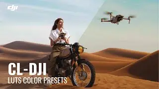120 Cinematic LUT Color Pack Based on DJI Drones | After Effects, Premiere Pro, Davinci, Final Cut