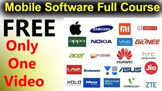 Learn Mobile Software Full Course in 8 Hours 🔥{ Beginners to Advanced }