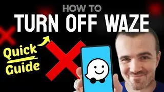 How to TURN OFF Waze (Step by Step)