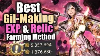 Best Gil, Leveling & Relic Farming Method (FFXIV Dawntrail)