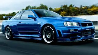 6 Hours + JDM Cars 4K TV Background | Supra, GTR & More
