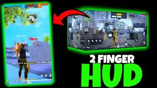 Best 2 Finger CUSTOM HUD Free Fire 🔥