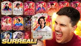THE BEST TIME OF EA FC IS HERE! I PULLED SEVERAL FUTTIES AND GOT A 98-RATED LEGEND FOR THE WL!