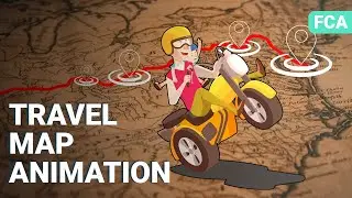How to Create a Map Animation to Your Summer Trip | Filmora Creator Academy