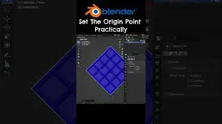 How To Change Location Of Origin Point In Blender 