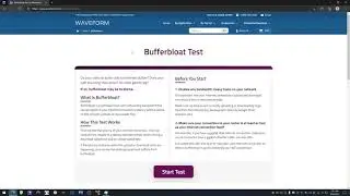 DSLREPORTS & WAVEFORM Bufferbloat Test