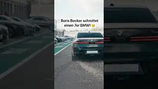 Boris Becker schrottet einen 7er BMW! 🫣