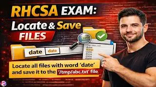 Locate all the files with word ‘date’ and save it to the ‘/tmp/abc.txt’ file. | RHCSA EXAM ON RHEL 9