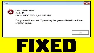How to FIX Just Cause 2 DirectX Error