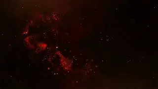 Realistic Fire Particle Green Screen Overlay