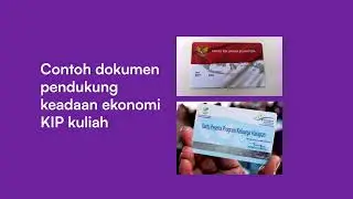 Contoh Dokumen Pendukung Keadaan Ekonomi KIP Kuliah