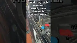 Ursache für Elektronik Probleme gefunden.