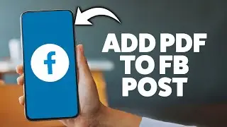 How To Add A Pdf To A Facebook Post 2026 (iPhone & Android)