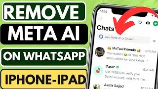 How To Remove Meta AI from WhatsApp on iPhone || Delete Meta AI on WhatsApp