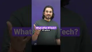 What after BTech - major career options