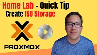 Proxmox Create ISO Storage Custom Location - Solve disk space error