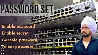 Cisco Switch Password Configuration  🔑 |  कोई भी पासवर्ड सेट करे | CCNA 200-301 Full Course
