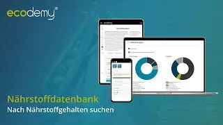ecodemy Nährstoffdatenbank – Nach Nährstoffgehalten suchen