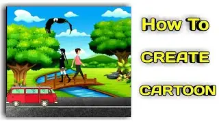 How To Create Cartoon Video In Mobile In KineMaster Apk