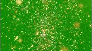 Emotional Sparkles Green Screen Overlay for Magical Fairy Dust Effects