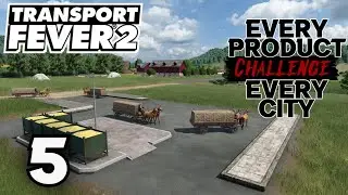 First All Road Set-up | Transport Fever 2 (Vanilla) EPEC Challenge | Episode 5