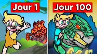 Survivre 100 Jours sur ARK Survival... Voilà ce qui s'est passé...