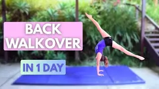 How to Do a Back Walkover (Step-by-Step Tutorial for Beginners)