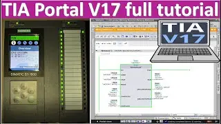 TIA Portal V17 full tutorial create project for control