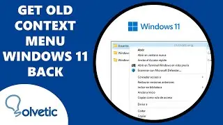 Get Old Context Menu Windows 11 Back ✔️