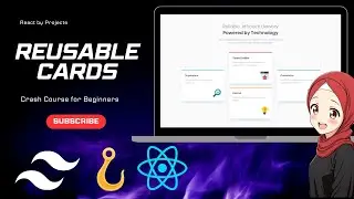 🚀 Master React: Build & Test Reusable, Responsive Cards from Scratch! 🛠️✨