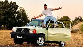 Restaurei um FIAT PANDA de 1988