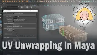 Cozy Pozy - UV Unwrapping In Maya