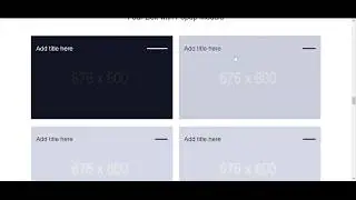 Four Boxes with Popup Slick JS Slider Custom API Settings  