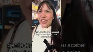 EU ANDEI DE MEIA BRANCA NAS RUAS DE NOVA YORK!!!😱😹 será que sujou????