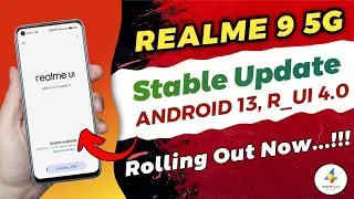 Realme 9 5G Android 13 Stable Update | Realme 9 5G UI 4.0 Update | Realme 9 5G New Update