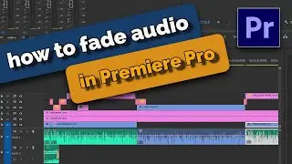 Adding fades to audio in Premiere Pro | David Lewis talking tech & audio