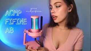 ASMR 💕🦋 FIFINE AmpliGame A8 microphone test that will definitely give you goosebumps