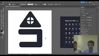 Working on a Fiverr project $$ | Create Icons in Adobe Illustrator | ILUGfx