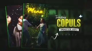 Trending Copuls Animation Video Editing | Love Video Edit In Capcut 🍁