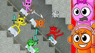 Reacting to SPRUNKI CART RACE!!