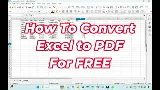 How To Convert Excel to PDF Online FREE (Fast & Easy Method)