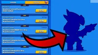 I opened FREE inbox rewards in Brawlstars! (Legendary Starr drops)